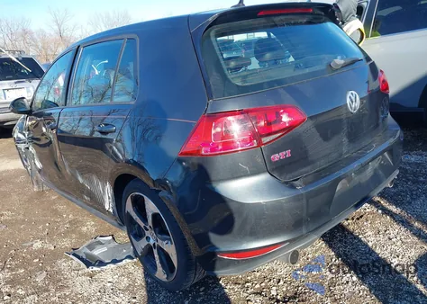 2017 Volkswagen Golf Gti Autobahn 4-Door/S 4-Door/Se 4-Door/Sport 4-Door z USA, uszkodzony, nr VIN 3VW447AU8HM049467